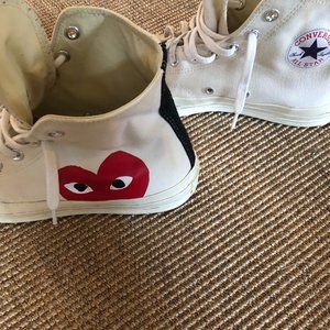 Comme des Garcons Play x Converse High Tops